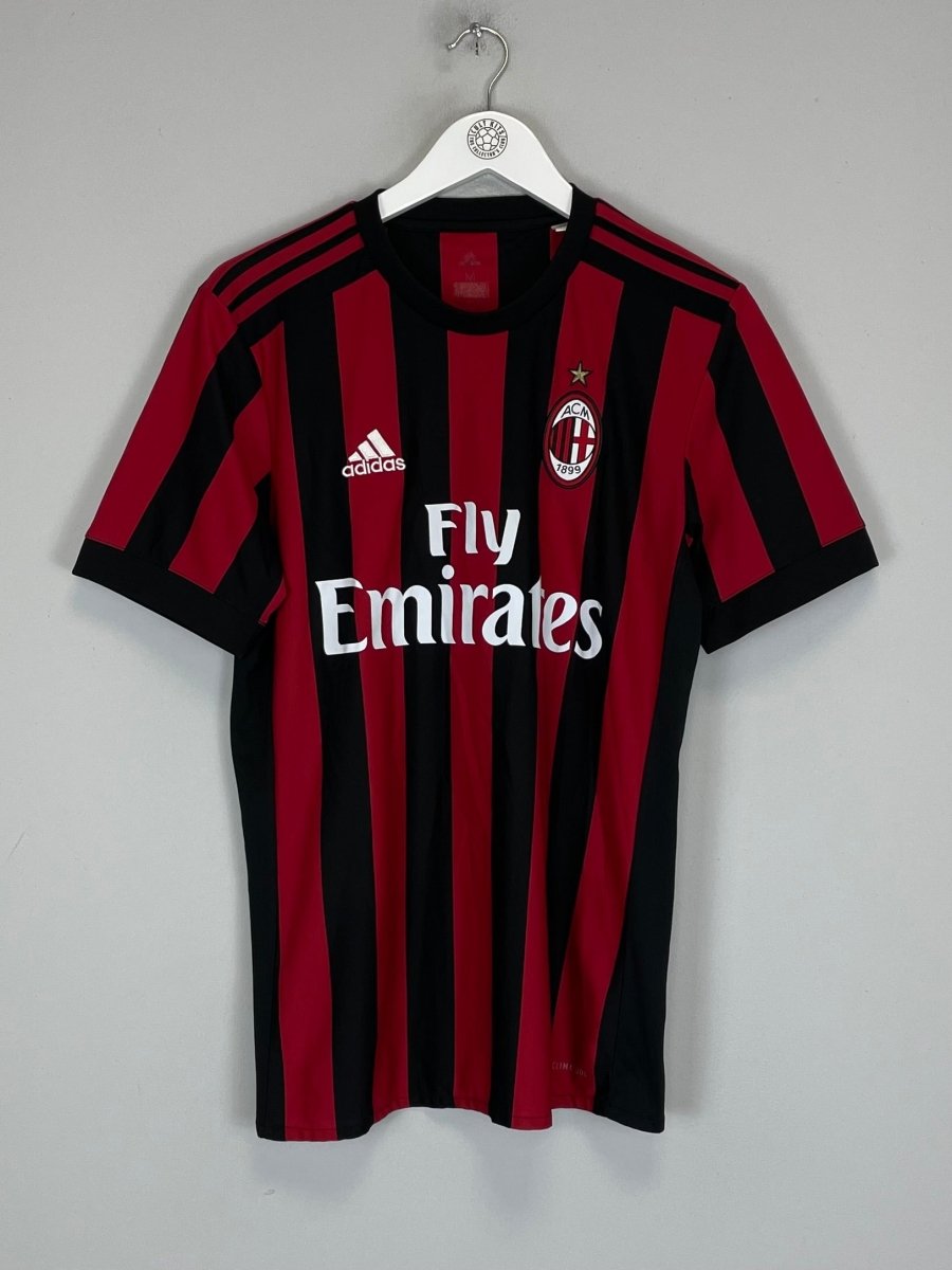 2017/18 AC MILAN ANDRE SILVA 9 HOME SHIRT (M) ADIDAS - Cult Kits - Medium - Buy Vintage Football Shirts, Authentic Retro Football Shirts For Sale, Classic Football Shirts & Soccer Jersey