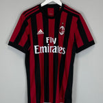 2017/18 AC MILAN ANDRE SILVA 9 HOME SHIRT (M) ADIDAS - Cult Kits - Medium - Buy Vintage Football Shirts, Authentic Retro Football Shirts For Sale, Classic Football Shirts & Soccer Jersey