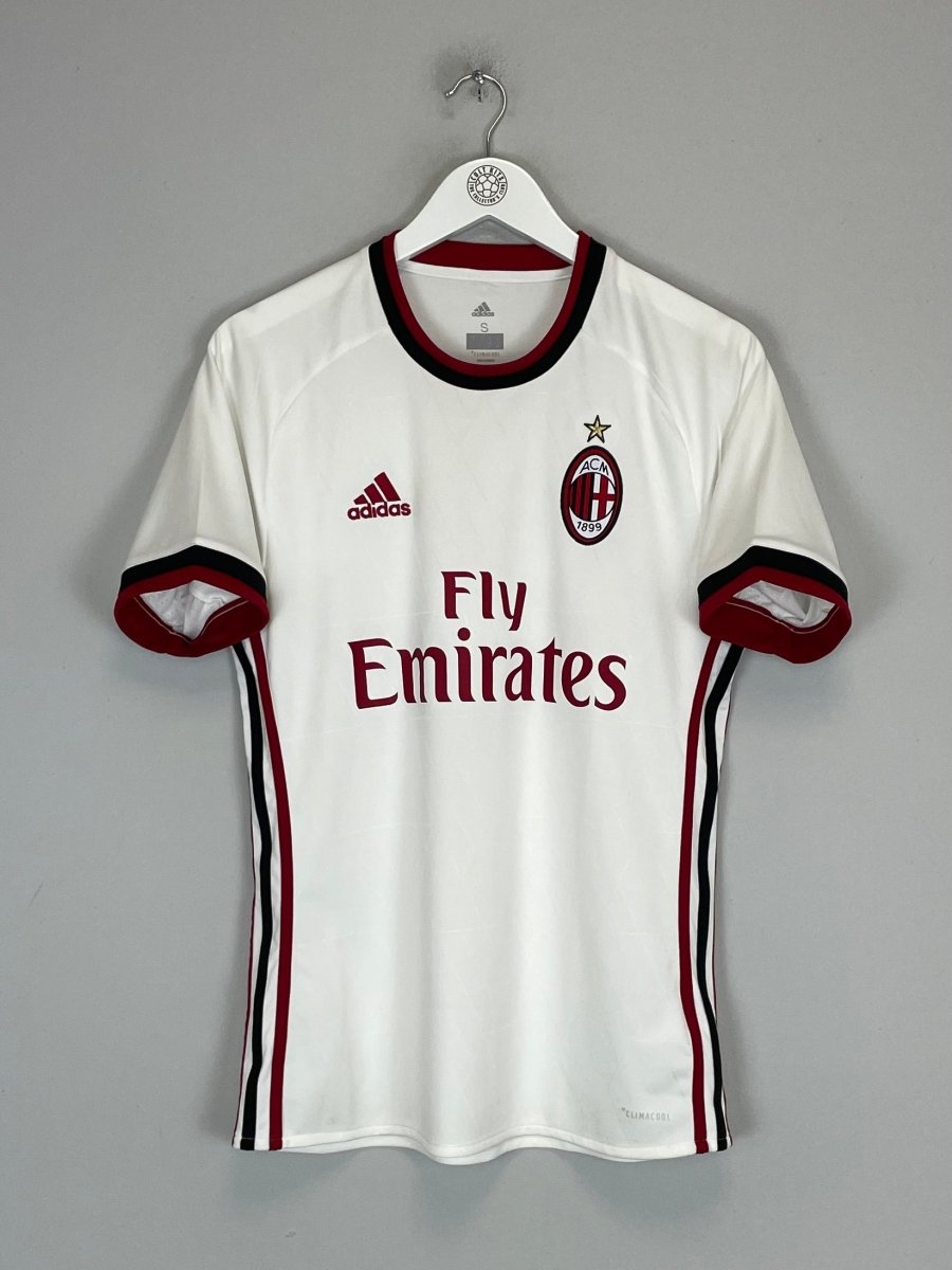 2017/18 AC MILAN AWAY SHIRT (S) ADIDAS - Cult Kits - Small - Buy Vintage Football Shirts, Authentic Retro Football Shirts For Sale, Classic Football Shirts & Soccer Jersey