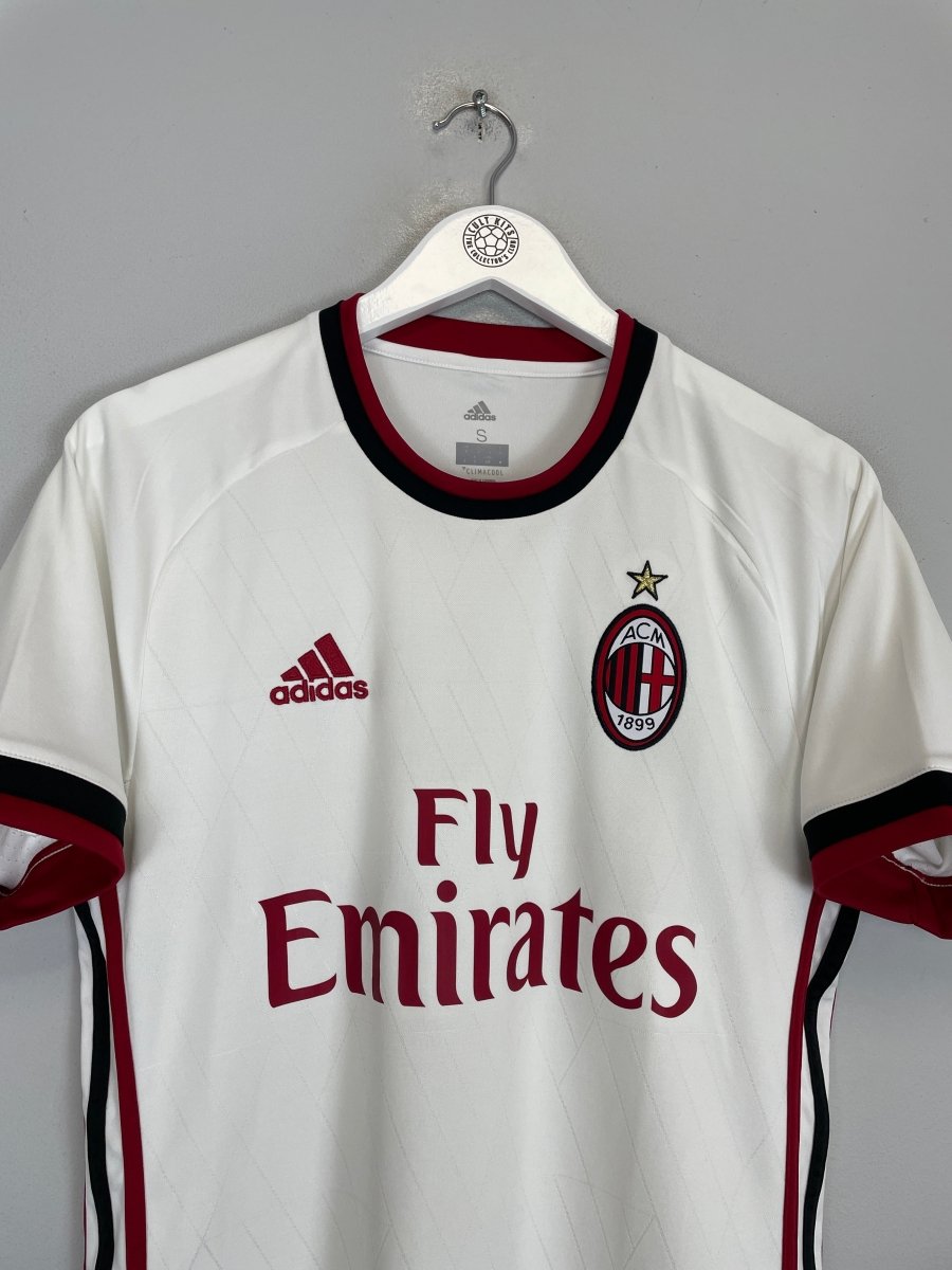 2017/18 AC MILAN AWAY SHIRT (S) ADIDAS - Cult Kits - Small - Buy Vintage Football Shirts, Authentic Retro Football Shirts For Sale, Classic Football Shirts & Soccer Jersey