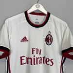 2017/18 AC MILAN AWAY SHIRT (S) ADIDAS - Cult Kits - Small - Buy Vintage Football Shirts, Authentic Retro Football Shirts For Sale, Classic Football Shirts & Soccer Jersey