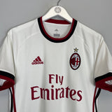 2017/18 AC MILAN AWAY SHIRT (S) ADIDAS - Cult Kits - Small - Buy Vintage Football Shirts, Authentic Retro Football Shirts For Sale, Classic Football Shirts & Soccer Jersey