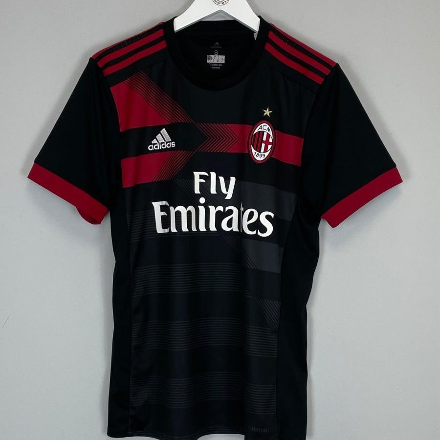 2017/18 AC MILAN THIRD SHIRT (S) ADIDAS - Cult Kits - Small - Buy Vintage Football Shirts, Authentic Retro Football Shirts For Sale, Classic Football Shirts & Soccer Jersey