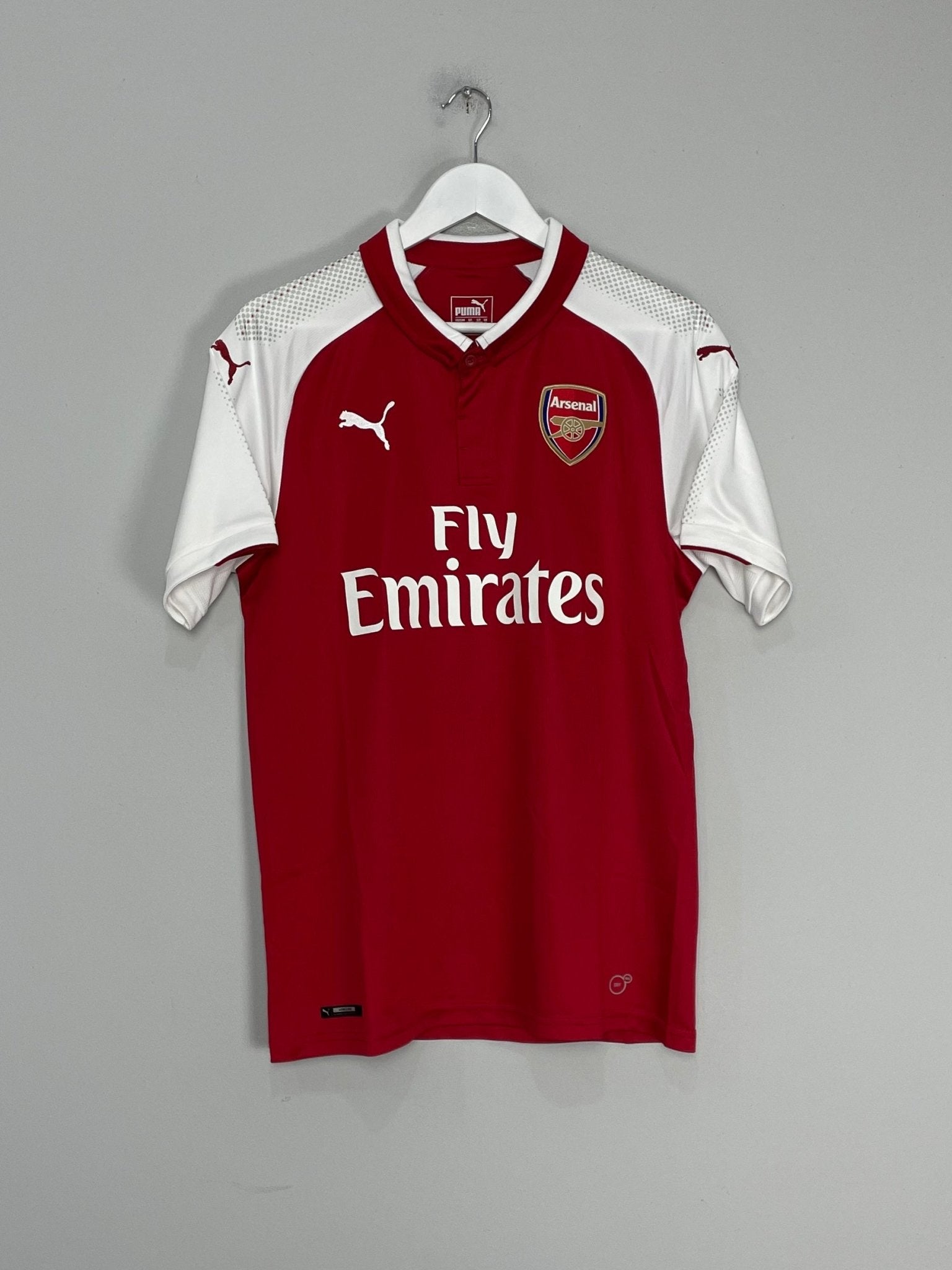 Shop 2017/18 ARSENAL LACAZETTE #9 HOME SHIRT (M) PUMA, classic football shirts, vintage football shirts & retro soccer jerseys at Cult Kits