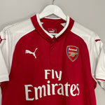 Shop 2017/18 ARSENAL LACAZETTE #9 HOME SHIRT (M) PUMA, classic football shirts, vintage football shirts & retro soccer jerseys at Cult Kits