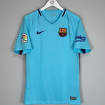2017/18 BARCELONA INIESTA 8 AWAY SHIRT (S) NIKE - Cult Kits - Small - Buy Vintage Football Shirts, Authentic Retro Football Shirts For Sale, Classic Football Shirts & Soccer Jersey