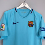 2017/18 BARCELONA INIESTA 8 AWAY SHIRT (S) NIKE - Cult Kits - Small - Buy Vintage Football Shirts, Authentic Retro Football Shirts For Sale, Classic Football Shirts & Soccer Jersey