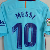 Shop 2017/18 BARCELONA MESSI #10 AWAY SHIRT (S) NIKE, classic football shirts, vintage football shirts & retro soccer jerseys at Cult Kits