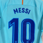 Shop 2017/18 BARCELONA MESSI #10 AWAY SHIRT (S) NIKE, classic football shirts, vintage football shirts & retro soccer jerseys at Cult Kits