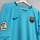 Shop 2017/18 BARCELONA MESSI #10 AWAY SHIRT (XL) NIKE, classic football shirts, vintage football shirts & retro soccer jerseys at Cult Kits