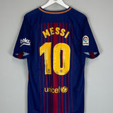 2017/18 BARCELONA MESSI 10 HOME SHIRT (L) NIKE - Cult Kits - Large - Buy Vintage Football Shirts, Authentic Retro Football Shirts For Sale, Classic Football Shirts & Soccer Jersey