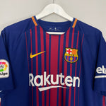 Shop 2017/18 BARCELONA MESSI #10 HOME SHIRT (L) NIKE, classic football shirts, vintage football shirts & retro soccer jerseys at Cult Kits