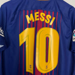 Shop 2017/18 BARCELONA MESSI #10 HOME SHIRT (L) NIKE, classic football shirts, vintage football shirts & retro soccer jerseys at Cult Kits