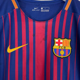 2017/18 BARCELONA MESSI 10 HOME SHIRT (L) NIKE - Cult Kits - Large - Buy Vintage Football Shirts, Authentic Retro Football Shirts For Sale, Classic Football Shirts & Soccer Jersey
