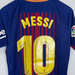 Shop 2017/18 BARCELONA MESSI #10 HOME SHIRT (S) NIKE, classic football shirts, vintage football shirts & retro soccer jerseys at Cult Kits