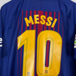 Shop 2017/18 BARCELONA MESSI #10 HOME SHIRT (XL) NIKE, classic football shirts, vintage football shirts & retro soccer jerseys at Cult Kits