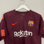 Shop 2017/18 BARCELONA MESSI #10 THIRD SHIRT (M) NIKE, classic football shirts, vintage football shirts & retro soccer jerseys at Cult Kits