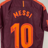 Shop 2017/18 BARCELONA MESSI #10 THIRD SHIRT (M) NIKE, classic football shirts, vintage football shirts & retro soccer jerseys at Cult Kits