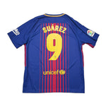 Buy 2017/18 Barcelona Suarez 9 Home Shirt (L) Nike ~ Free worldwide shipping available ~ Authentic Vintage Football Shirts from Cult Kits