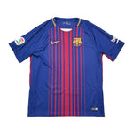 Buy 2017/18 Barcelona Suarez 9 Home Shirt (L) Nike ~ Free worldwide shipping available ~ Authentic Vintage Football Shirts from Cult Kits
