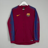 Shop 2017/18 BARCELONA TRACK JACKET (S) NIKE, classic football shirts, vintage football shirts & retro soccer jerseys at Cult Kits