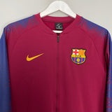 Shop 2017/18 BARCELONA TRACK JACKET (S) NIKE, classic football shirts, vintage football shirts & retro soccer jerseys at Cult Kits