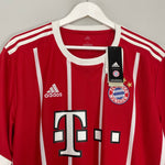 Shop 2017/18 BAYERN MUNICH *BNWT* HOME SHIRT (XL) ADIDAS, classic football shirts, vintage football shirts & retro soccer jerseys at Cult Kits