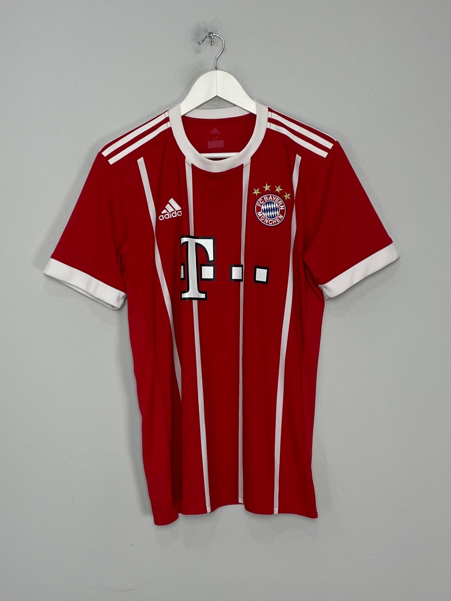 Shop 2017/18 BAYERN MUNICH HOME SHIRT (M) ADIDAS, classic football shirts, vintage football shirts & retro soccer jerseys at Cult Kits