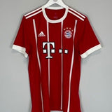 2017/18 BAYERN MUNICH HOME SHIRT (M) ADIDAS - Cult Kits - Medium - Buy Vintage Football Shirts, Authentic Retro Football Shirts For Sale, Classic Football Shirts & Soccer Jersey