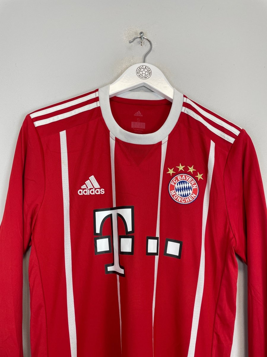 2017/18 BAYERN MUNICH JAMES 11 *SIGNED* L/S HOME SHIRT (S) ADIDAS - Cult Kits - Small - Buy Vintage Football Shirts, Authentic Retro Football Shirts For Sale, Classic Football Shirts & Soccer Jersey