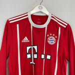 2017/18 BAYERN MUNICH JAMES 11 *SIGNED* L/S HOME SHIRT (S) ADIDAS - Cult Kits - Small - Buy Vintage Football Shirts, Authentic Retro Football Shirts For Sale, Classic Football Shirts & Soccer Jersey