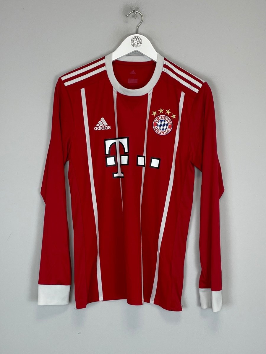 2017/18 BAYERN MUNICH JAMES 11 *SIGNED* L/S HOME SHIRT (S) ADIDAS - Cult Kits - Small - Buy Vintage Football Shirts, Authentic Retro Football Shirts For Sale, Classic Football Shirts & Soccer Jersey