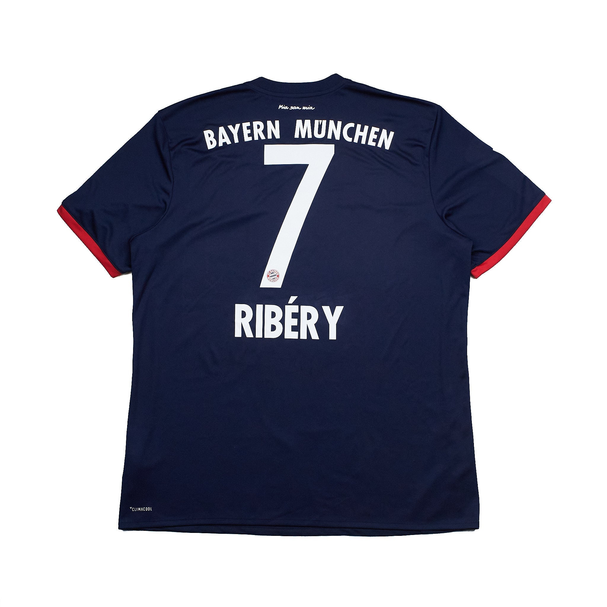 Buy 2017/18 Bayern Munich Ribery 7 Away Shirt (XL) Adidas ~ Free worldwide shipping ~ Authentic Vintage Football Shirts from Cult Kits