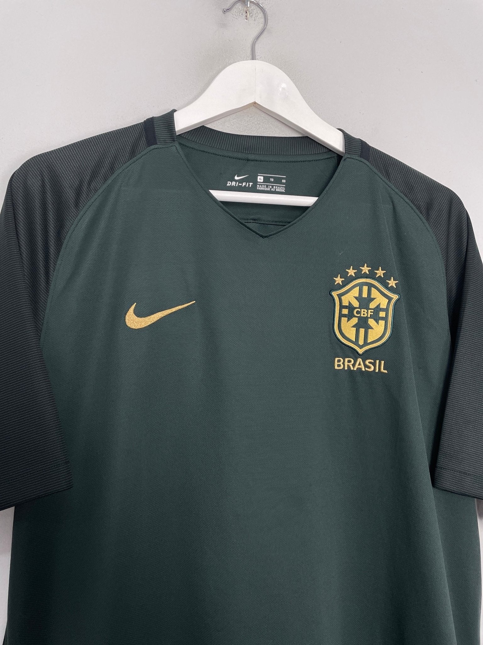 Shop 2017/18 BRAZIL THIRD SHIRT (XL) NIKE, classic football shirts, vintage football shirts & retro soccer jerseys at Cult Kits