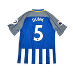Buy 2017/18 Brighton Dunk 5 *Match Issue* Home Shirt (L) Nike ~ Free worldwide shipping ~ Authentic Vintage Football Shirts from Cult Kits