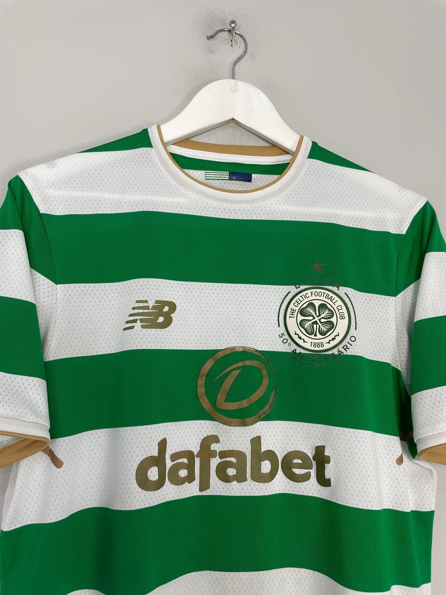 Shop 2017/18 CELTIC *50 YEAR* HOME SHIRT (S) NEW BALANCE, classic football shirts, vintage football shirts & retro soccer jerseys at Cult Kits