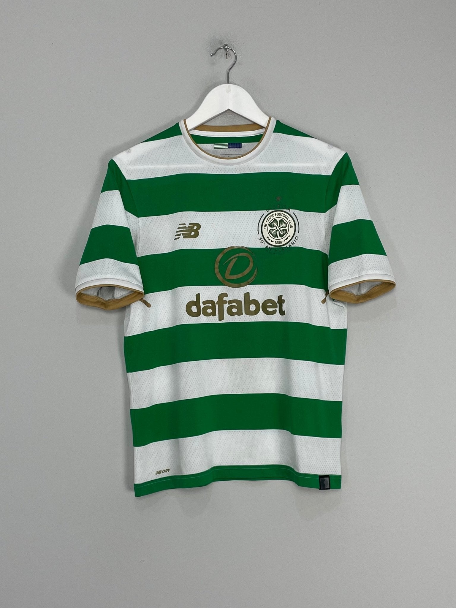 Shop 2017/18 CELTIC *50 YEAR* HOME SHIRT (S) NEW BALANCE, classic football shirts, vintage football shirts & retro soccer jerseys at Cult Kits