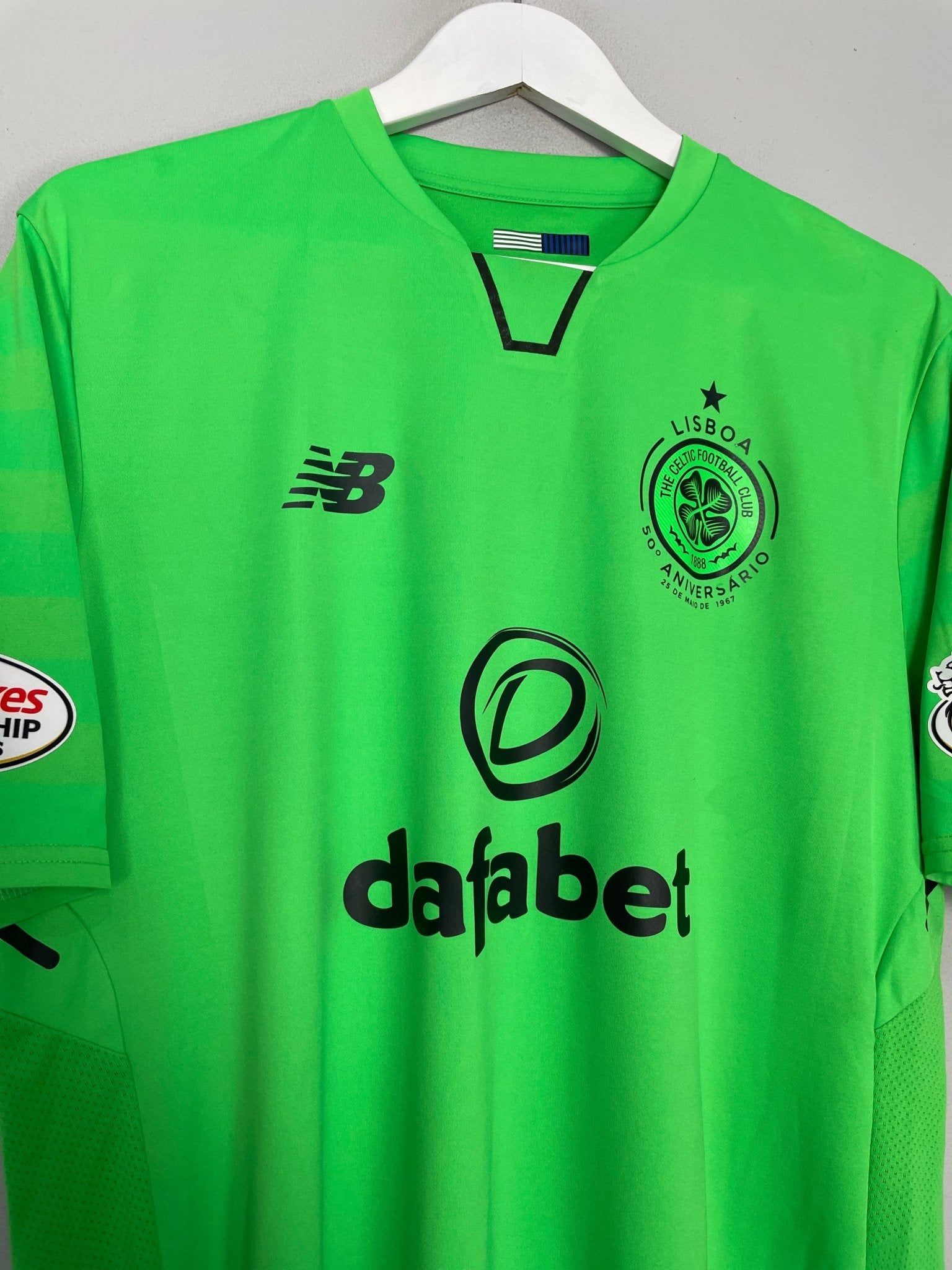 Shop 2017/18 CELTIC THIRD SHIRT (L) NEW BALANCE, classic football shirts, vintage football shirts & retro soccer jerseys at Cult Kits