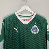 Shop 2017/18 CHIVAS GUADALAJARA L/S THIRD SHIRT (XXL) PUMA, classic football shirts, vintage football shirts & retro soccer jerseys at Cult Kits