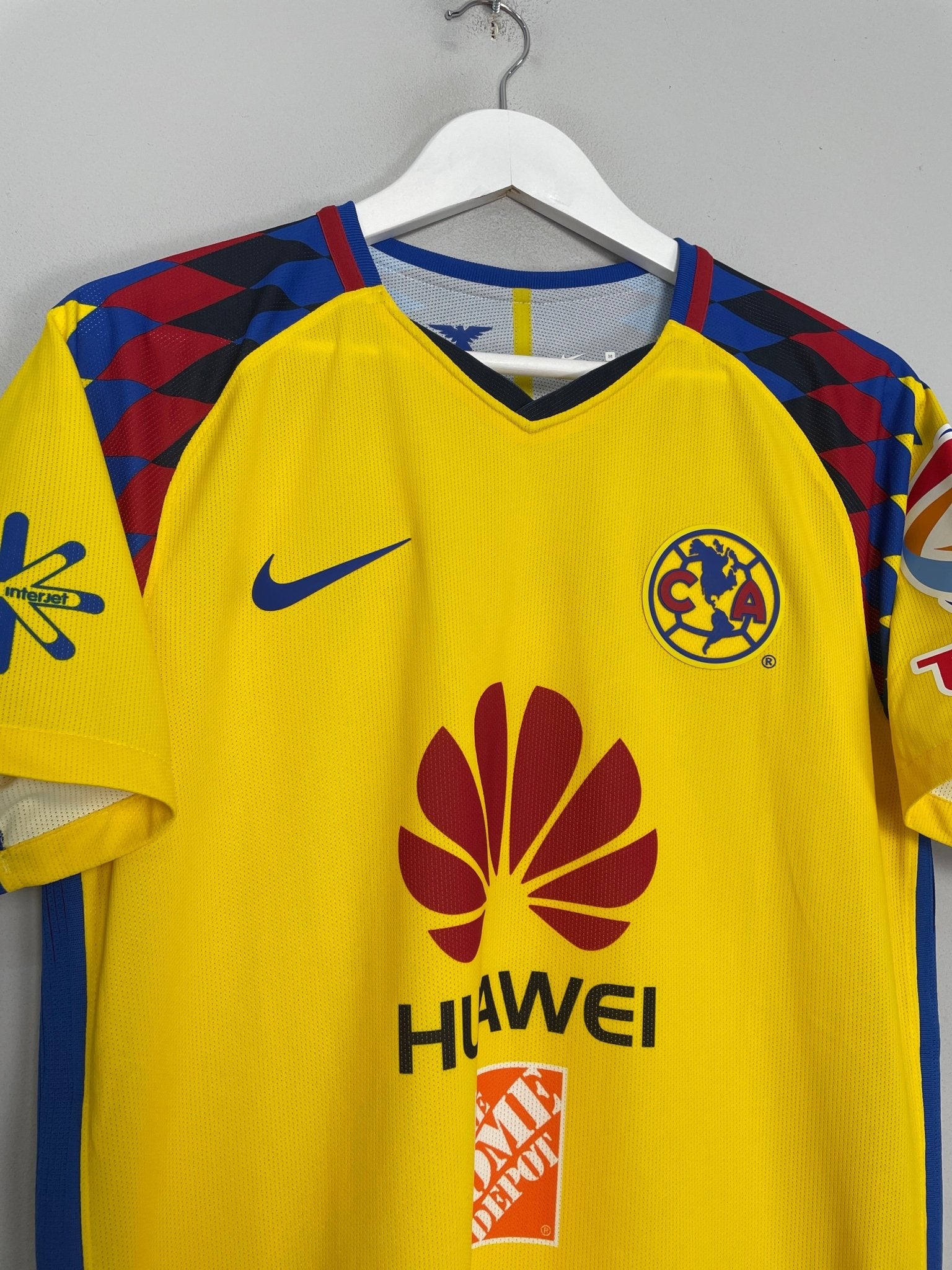 Shop 2017/18 CLUB AMERICA *PLAYER ISSUE* THIRD SHIRT (M) NIKE, classic football shirts, vintage football shirts & retro soccer jerseys at Cult Kits