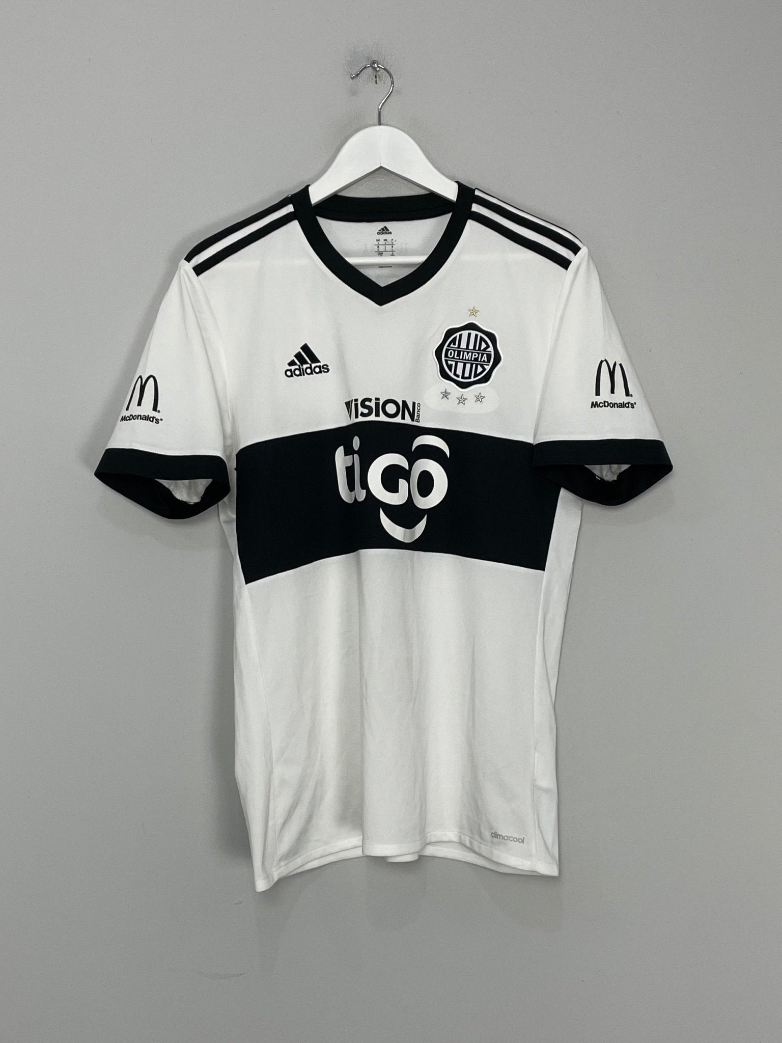 Shop 2017/18 CLUB OLIMPIA HOME SHIRT (L) ADIDAS, classic football shirts, vintage football shirts & retro soccer jerseys at Cult Kits