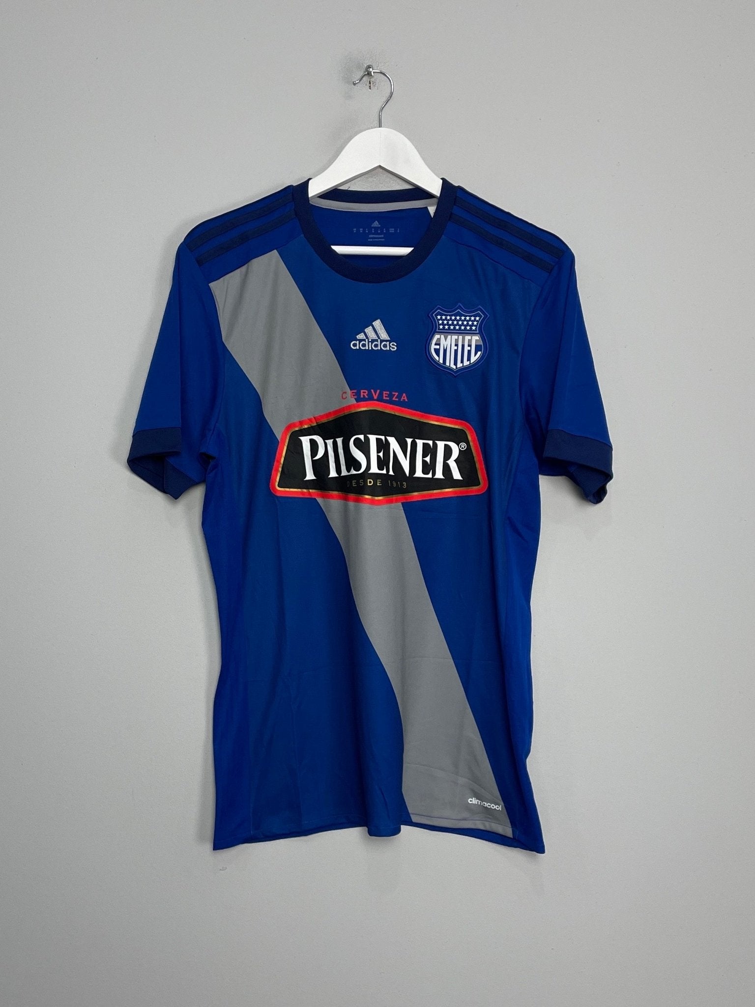 Shop 2017/18 EMELEC FC HOME SHIRT (M) ADIDAS, classic football shirts, vintage football shirts & retro soccer jerseys at Cult Kits