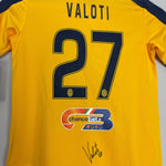 Shop 2017/18 HELLAS VERONA VALOTI #27 *SIGNED* BNWT AWAY SHIRT (S.KIDS) NIKE, classic football shirts, vintage football shirts & retro soccer jerseys at Cult Kits