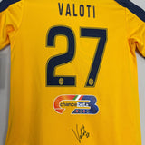 Shop 2017/18 HELLAS VERONA VALOTI #27 *SIGNED* BNWT AWAY SHIRT (S.KIDS) NIKE, classic football shirts, vintage football shirts & retro soccer jerseys at Cult Kits