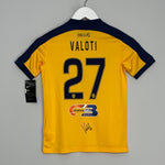 Shop 2017/18 HELLAS VERONA VALOTI #27 *SIGNED* BNWT AWAY SHIRT (S.KIDS) NIKE, classic football shirts, vintage football shirts & retro soccer jerseys at Cult Kits