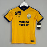 Shop 2017/18 HELLAS VERONA VALOTI #27 *SIGNED* BNWT AWAY SHIRT (S.KIDS) NIKE, classic football shirts, vintage football shirts & retro soccer jerseys at Cult Kits