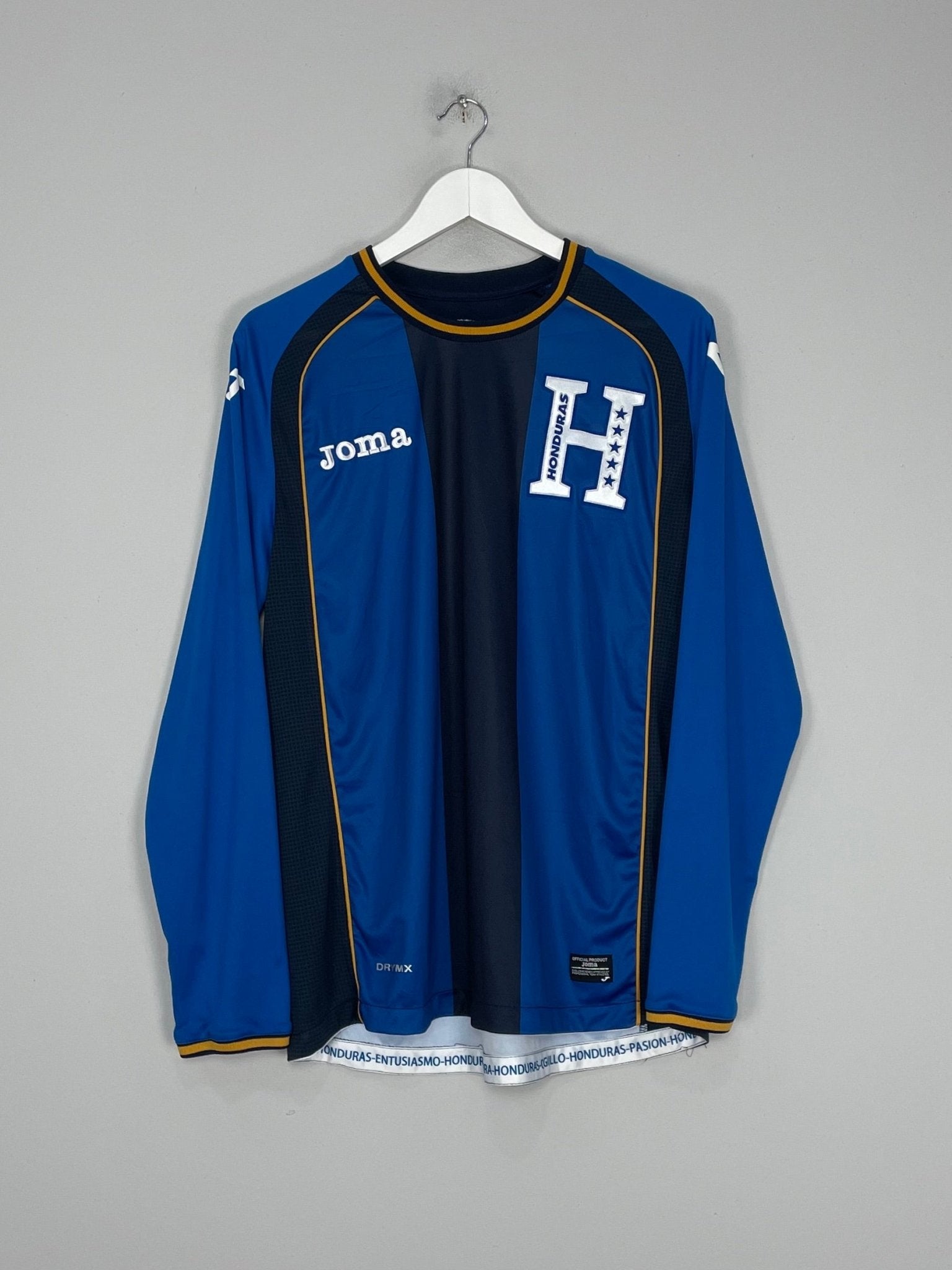 Shop 2017/18 HONDURAS L/S AWAY SHIRT (M) JOMA, classic football shirts, vintage football shirts & retro soccer jerseys at Cult Kits