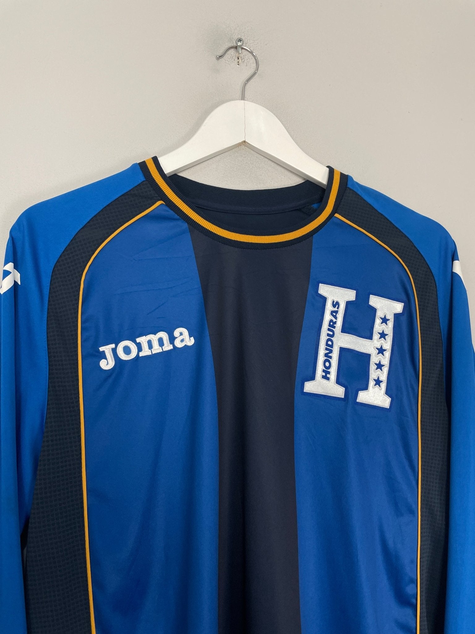 Shop 2017/18 HONDURAS L/S AWAY SHIRT (M) JOMA, classic football shirts, vintage football shirts & retro soccer jerseys at Cult Kits