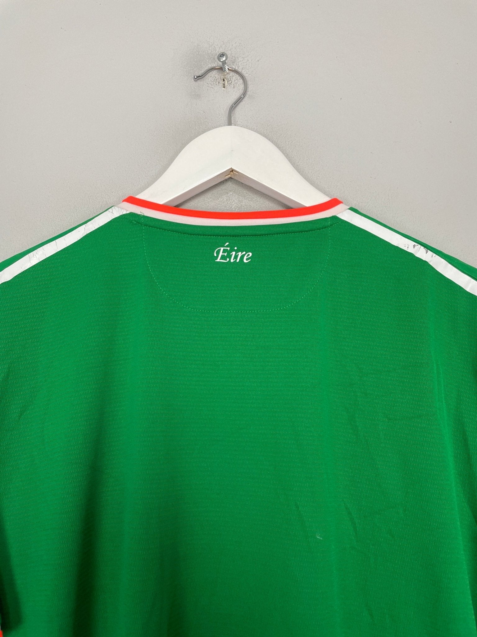 Shop 2017/18 IRELAND HOME SHIRT (XL) NEW BALANCE, classic football shirts, vintage football shirts & retro soccer jerseys at Cult Kits