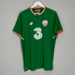Shop 2017/18 IRELAND HOME SHIRT (XL) NEW BALANCE, classic football shirts, vintage football shirts & retro soccer jerseys at Cult Kits